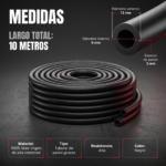 Banda Elastica Resistencia Tubular Rollo 10 Mts Intensidad Alta