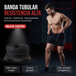 Banda Elastica Resistencia Tubular Rollo 10 Mts Intensidad Alta